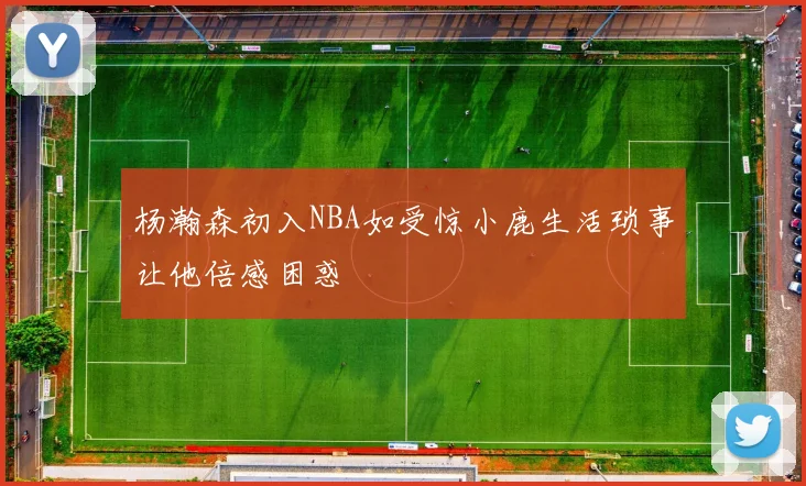 杨瀚森初入NBA如受惊小鹿生活琐事让他倍感困惑